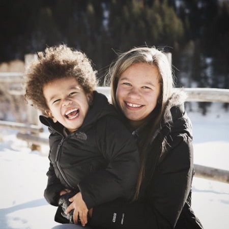 Weslie Fowler Is happy With Her Brother